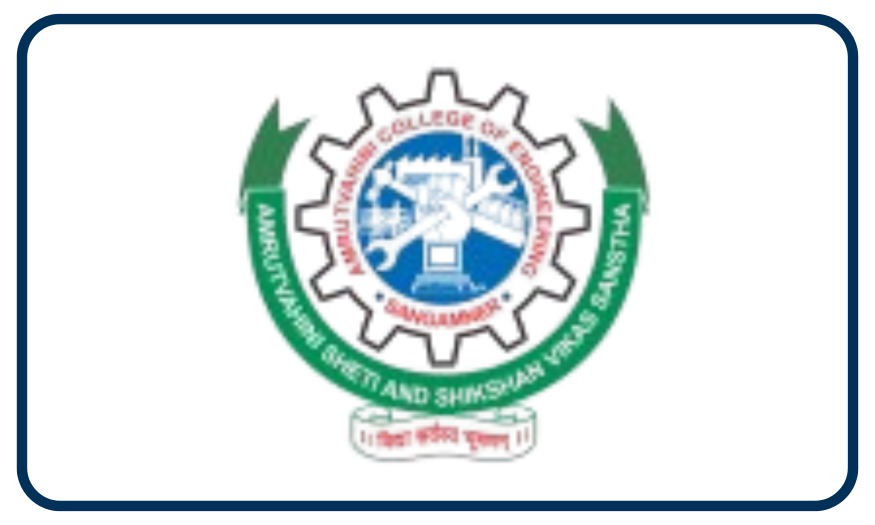 amrutvahini college of engineering logo